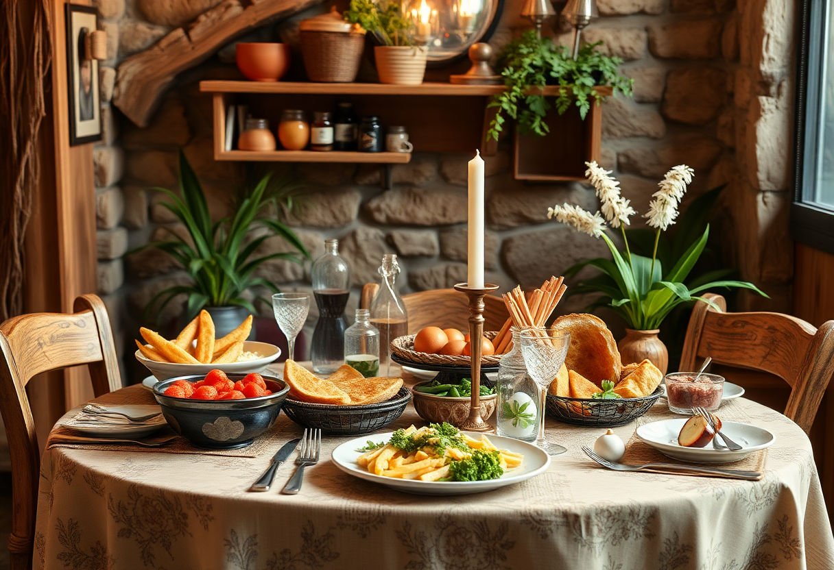 A table filled with assorted desserts.