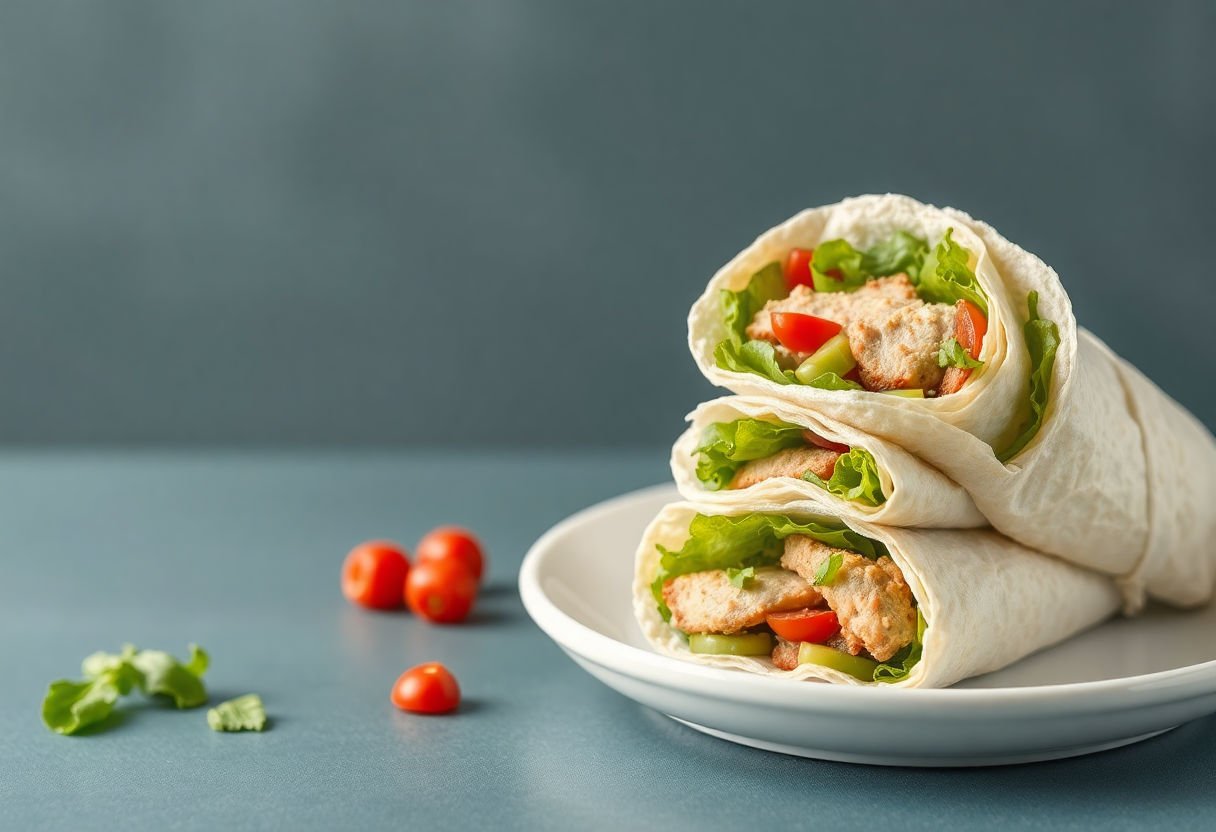 Proper storage methods for chicken wraps