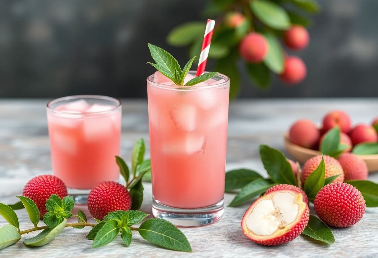 Lychee juice recipes