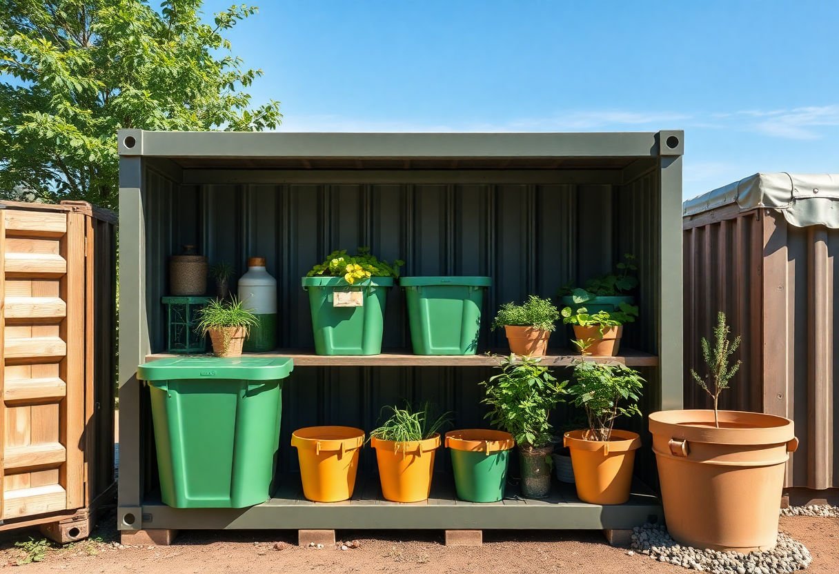 Eco-friendly storage containers