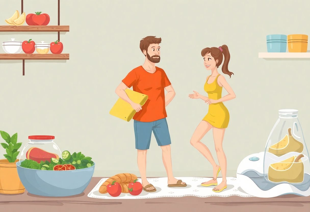 Adaptation to low carb lifestyle illustration