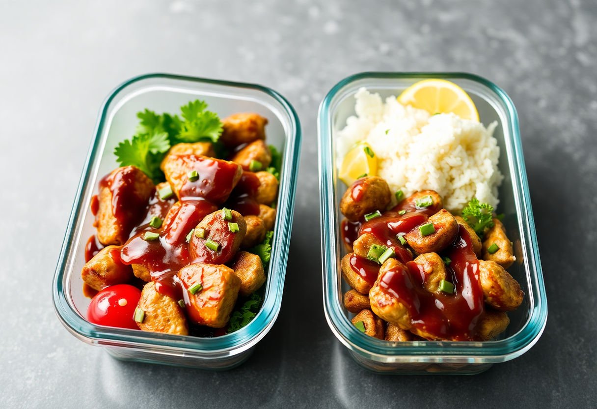 Chicken Teriyaki Meal Prep Bowls